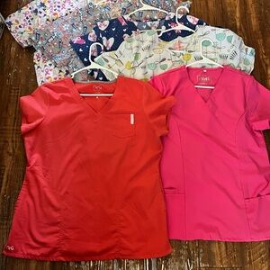 UNIFORM SCRUB TOPS
